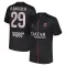 PSG B. Barcola 29 Čtvrtý Dres 2025/26 Jordan