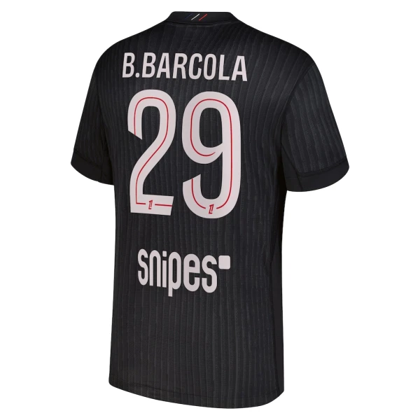 PSG B. Barcola 29 Čtvrtý Dres 2025/26 Jordan