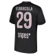 PSG B. Barcola 29 Čtvrtý Dres 2025/26 Jordan
