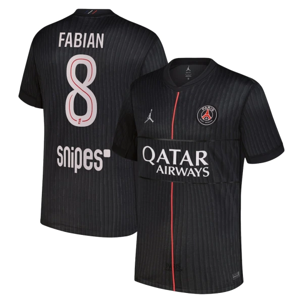 PSG Fabián Ruiz 8 Čtvrtý Dres 2025/26 Jordan PSG Fabián Ruiz 8 Čtvrtý Dres 2025/26 Jordan