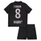 PSG Fabián Ruiz 8 Dětský Čtvrtý Dres 2025/26 Jordan