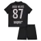 PSG João Neves 87 Dětský Čtvrtý Dres 2025/26 Jordan
