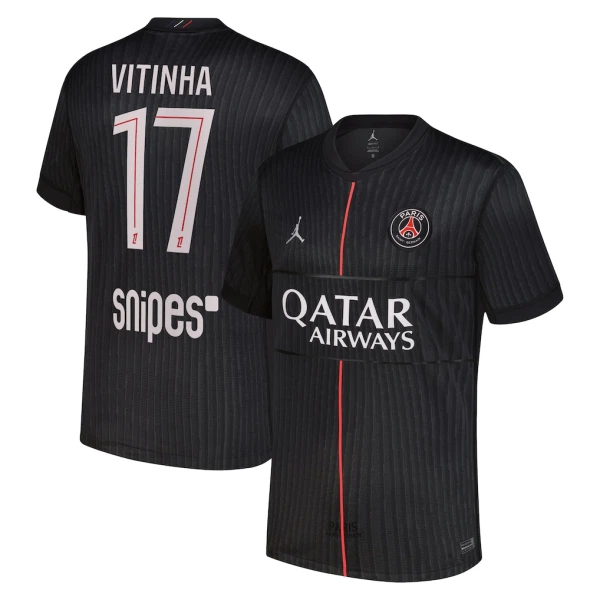 PSG Vitinha 17 Čtvrtý Dres 2025/26 Jordan