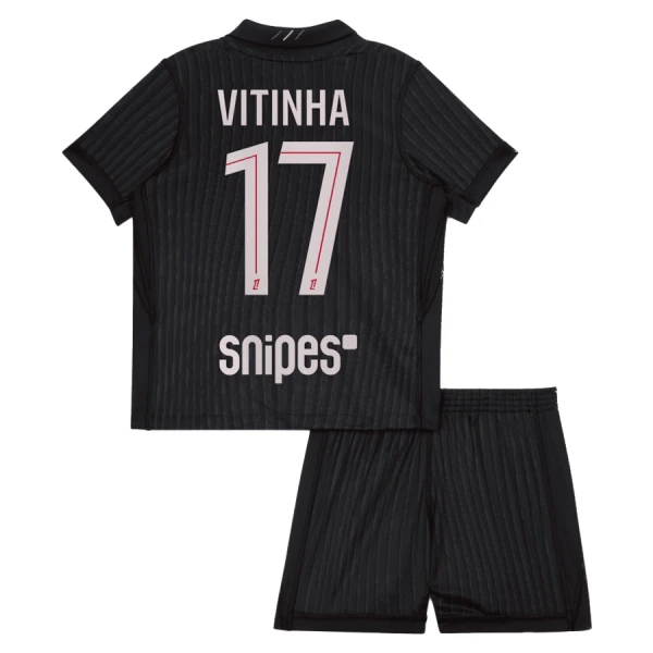 PSG Vitinha 17 Dětský Čtvrtý Dres 2025/26 Jordan PSG Vitinha 17 Dětský Čtvrtý Dres 2025/26 Jordan