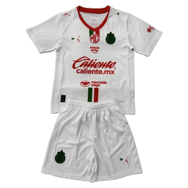 CD Guadalajara Dětský Venkovní Dres 2025/26 CD Guadalajara Dětský Venkovní Dres 2025/26
