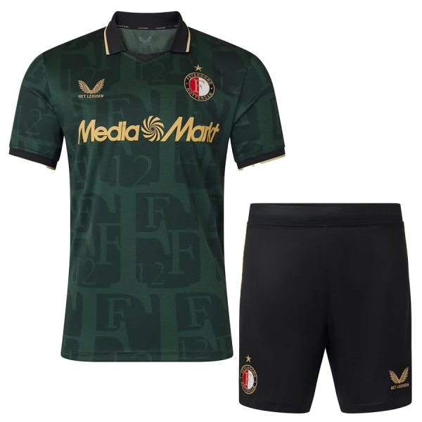 Feyenoord Rotterdam Dětský Čtvrtý Dres 2025/26