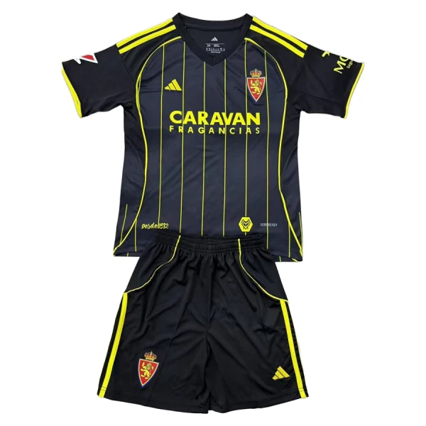 Real Zaragoza Dětský Venkovní Dres 2025/26 Real Zaragoza Dětský Venkovní Dres 2025/26