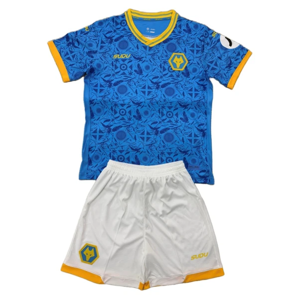 Wolverhampton Wanderers Dětský Třetí Dres 2025/26 Wolverhampton Wanderers Dětský Třetí Dres 2025/26