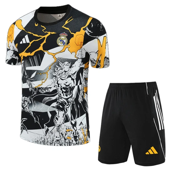 Real Madrid Marvel Dětský Dres 2025/26 (Speciální Edice) Real Madrid Marvel Dětský Dres 2025/26 (Speciální Edice)