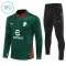 AC Milan Dětský Tréninková Souprava s Mikinou na 1/4 Zip 2025/26 Zelená