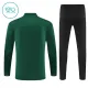 AC Milan Dětský Tréninková Souprava s Mikinou na 1/4 Zip 2025/26 Zelená