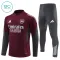 Arsenal Dětský Tréninková Souprava s Mikinou na 1/4 Zip 2025/26 Červená