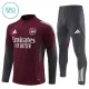 Arsenal Dětský Tréninková Souprava s Mikinou na 1/4 Zip 2025/26 Červená Arsenal Dětský Tréninková Souprava s Mikinou na 1/4 Zip 2025/26 Červená