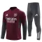 Arsenal Tréninková Souprava s Mikinou na 1/4 Zip 2025/26 Červená