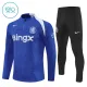Chelsea Dětský Tréninková Souprava s Mikinou na 1/4 Zip 2025/26 Modrá Chelsea Dětský Tréninková Souprava s Mikinou na 1/4 Zip 2025/26 Modrá