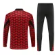Feyenoord Rotterdam Tréninková Souprava s Mikinou na 1/4 Zip 2025/26 Červená