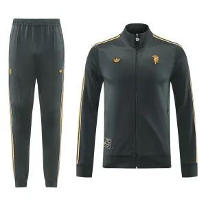 Manchester United Tréninková Bunda Souprava 2025/26 Černá