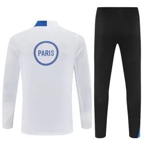 PSG Tréninková Souprava s Mikinou na 1/4 Zip 2025/26 Bílá