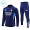 Real Madrid Dětský Tréninková Souprava s Mikinou na 1/4 Zip 2025/26 Tmavě modrá