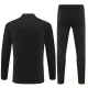 Real Madrid Tréninková Souprava s Mikinou na 1/4 Zip 2025/26 Černá