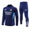 Real Madrid Tréninková Souprava s Mikinou na 1/4 Zip 2025/26 Tmavě modrá