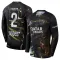PSG Achraf Hakimi 2 Night Dres 2025/26 - Dlouhý Rukáv