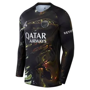 PSG Achraf Hakimi 2 Night Dres 2025/26 - Dlouhý Rukáv