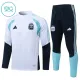 Argentina Dětský Tréninková Souprava s Mikinou na 1/4 Zip 2026/27 Bílá Argentina Dětský Tréninková Souprava s Mikinou na 1/4 Zip 2026/27 Bílá