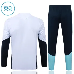 Argentina Dětský Tréninková Souprava s Mikinou na 1/4 Zip 2026/27 Bílá