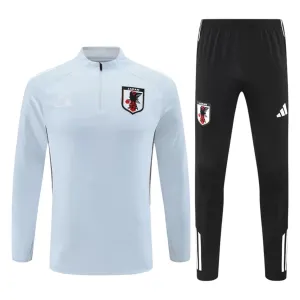 Japonsko Tréninková Souprava s Mikinou na 1/4 Zip 2026 Bílá Japonsko Tréninková Souprava s Mikinou na 1/4 Zip 2026 Bílá