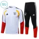 Německo Dětský Tréninková Souprava s Mikinou na 1/4 Zip 2026/27 Bílá Německo Dětský Tréninková Souprava s Mikinou na 1/4 Zip 2026/27 Bílá
