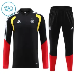 Německo Dětský Tréninková Souprava s Mikinou na 1/4 Zip 2026/27 Černá