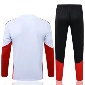 Německo Tréninková Souprava s Mikinou na 1/4 Zip 2026/27 Bílá