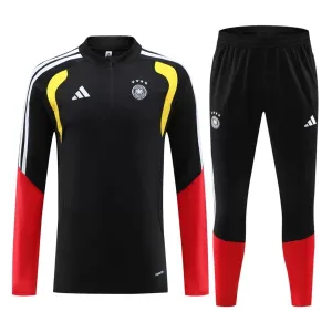 Německo Tréninková Souprava s Mikinou na 1/4 Zip 2026/27 Černá