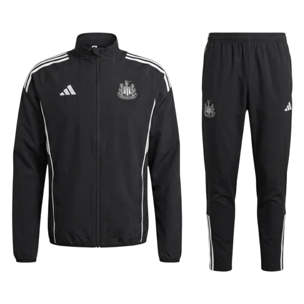 Newcastle United Tréninková Bunda Souprava 2025/26 Černá Newcastle United Tréninková Bunda Souprava 2025/26 Černá