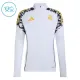 Real Madrid Dětský Tréninková Souprava s Mikinou na 1/4 Zip 2026/27 Bílá