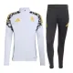 Real Madrid Tréninková Souprava s Mikinou na 1/4 Zip 2026/27 Bílá Real Madrid Tréninková Souprava s Mikinou na 1/4 Zip 2026/27 Bílá