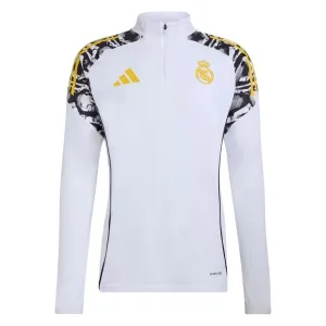 Real Madrid Tréninková Souprava s Mikinou na 1/4 Zip 2026/27 Bílá