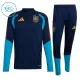 Španělsko Dětský Tréninková Souprava s Mikinou na 1/4 Zip 2026/27 Tmavě modrá