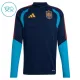 Španělsko Dětský Tréninková Souprava s Mikinou na 1/4 Zip 2026/27 Tmavě modrá