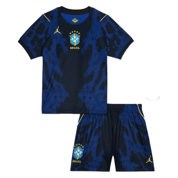 Brazílie Dětský Venkovní Dres MS 2026 Brazílie Dětský Venkovní Dres MS 2026