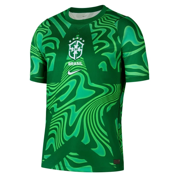 Brazílie Domácí Brankářské Dres MS 2026 Zelená Brazílie Domácí Brankářské Dres MS 2026 Zelená