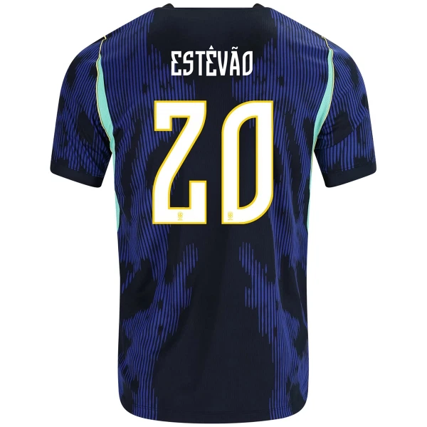 Brazílie Estêvão 20 Venkovní Dres MS 2026 Brazílie Estêvão 20 Venkovní Dres MS 2026