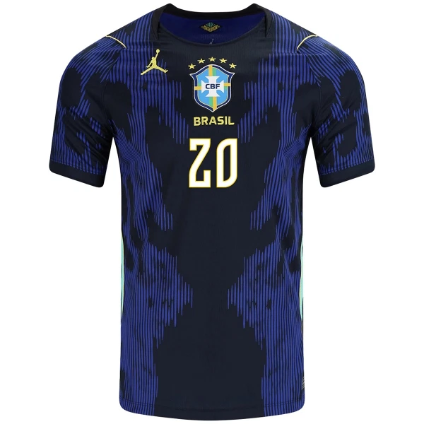 Brazílie Estêvão 20 Venkovní Dres MS 2026