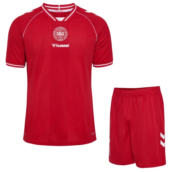 Dánsko Dětský Domácí Dres MS 2026 Dánsko Dětský Domácí Dres MS 2026