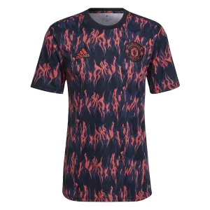 Manchester United Pre-Match Dres 2025/26 Černá Manchester United Pre-Match Dres 2025/26 Černá