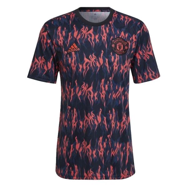 Manchester United Pre-Match Dres 2025/26 Černá Manchester United Pre-Match Dres 2025/26 Černá