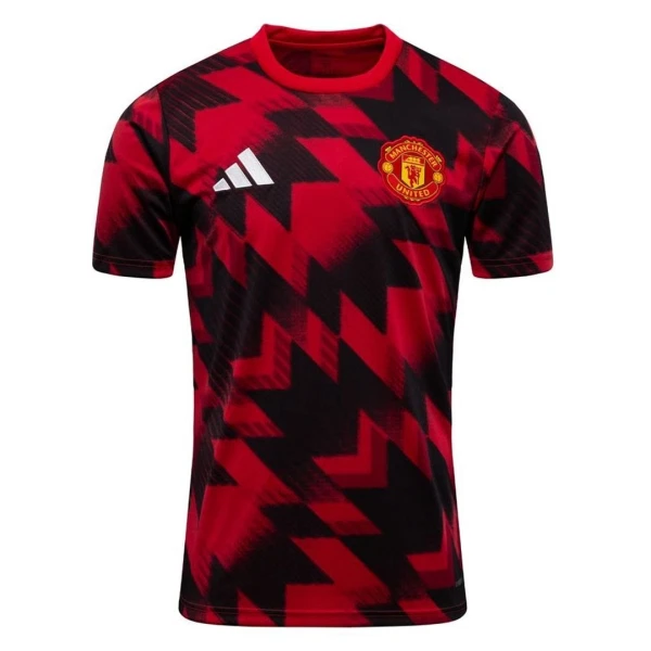 Manchester United Pre-Match Dres 2025/26 Červená Manchester United Pre-Match Dres 2025/26 Červená
