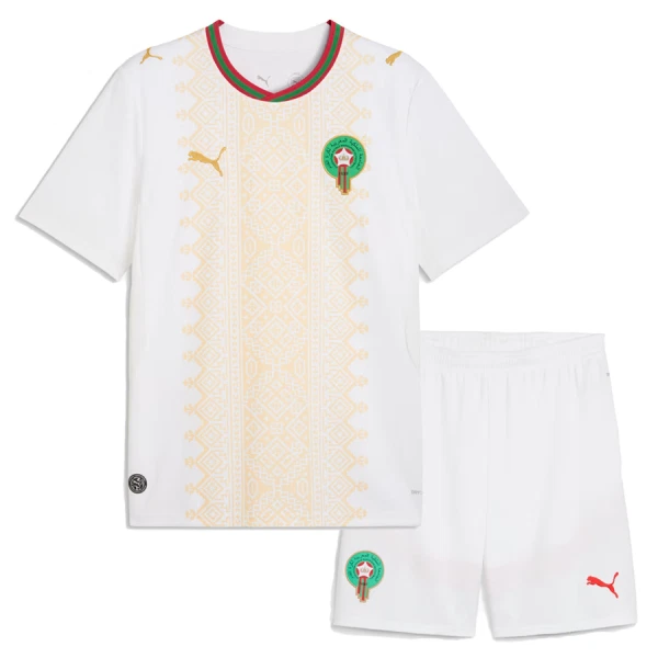 Maroko Dětský Venkovní Dres MS 2026 Maroko Dětský Venkovní Dres MS 2026