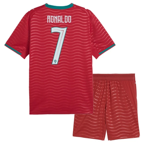 Portugalsko Cristiano Ronaldo 7 Dětský Domácí Dres MS 2026 Portugalsko Cristiano Ronaldo 7 Dětský Domácí Dres MS 2026